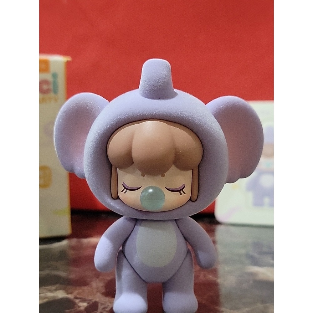 Authentic Rolife Baby Nanci Fluffy Party Series Confirmed Elephant Figure